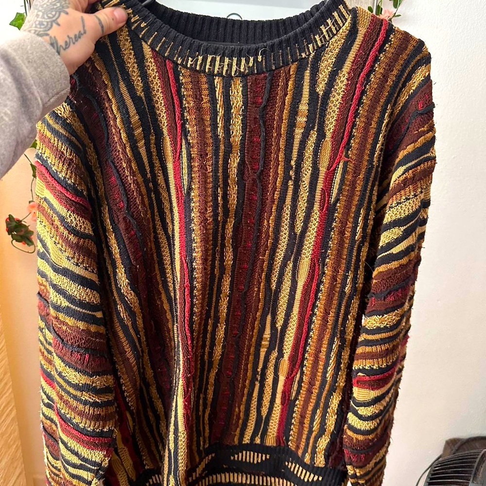 Coogi type sweater